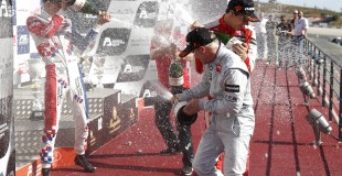 Felix Rosenqvist wins to grab championship lead