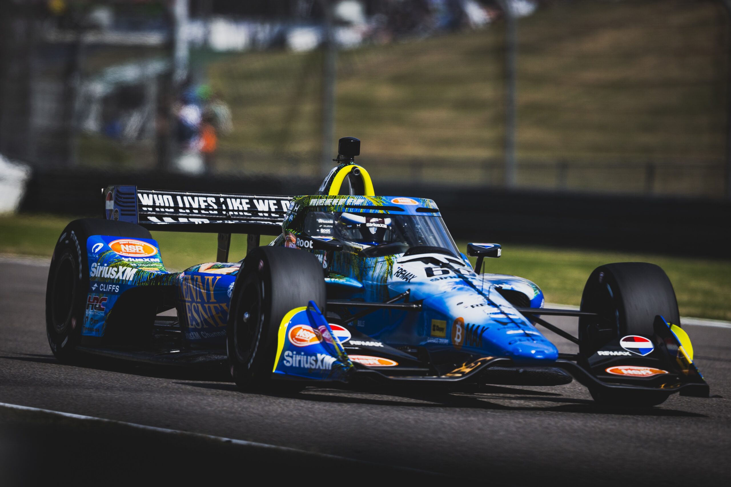 #60: Felix Rosenqvist, Meyer Shank Racing Honda